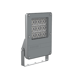 Светодиодный светильник VARTON прожектор FL-Pro 60° 100 Вт 4000 K RAL7045 муар